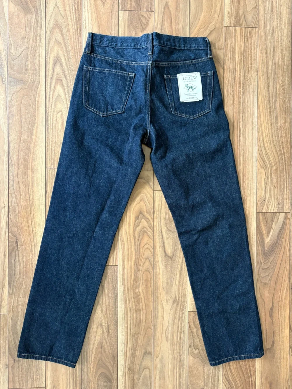 J.Crew Classic Straight jean in Japanese selvedge denim